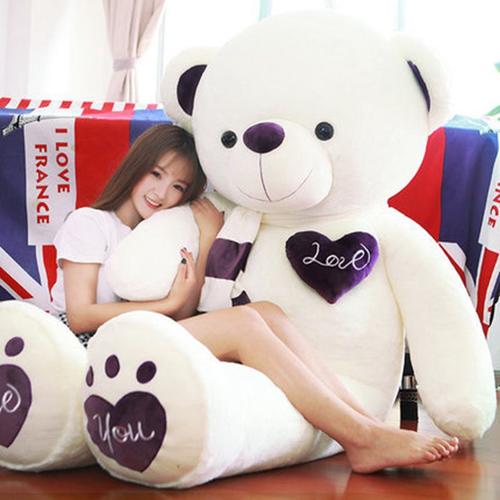 厂家直销泰迪熊猫抱抱熊布娃娃玩偶毛绒玩具送女友生日情人节礼物